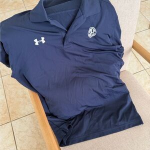 Under Armour Navy SEC Polo Shirt